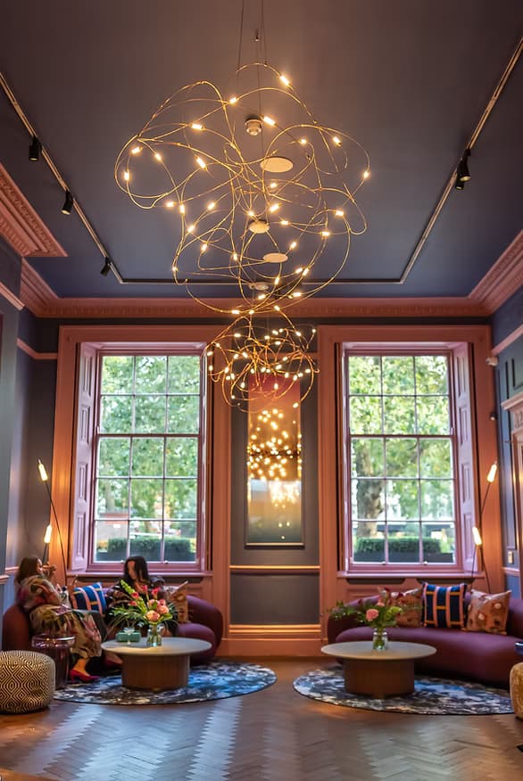 Harley Lounge Interior - Premium Seating Area